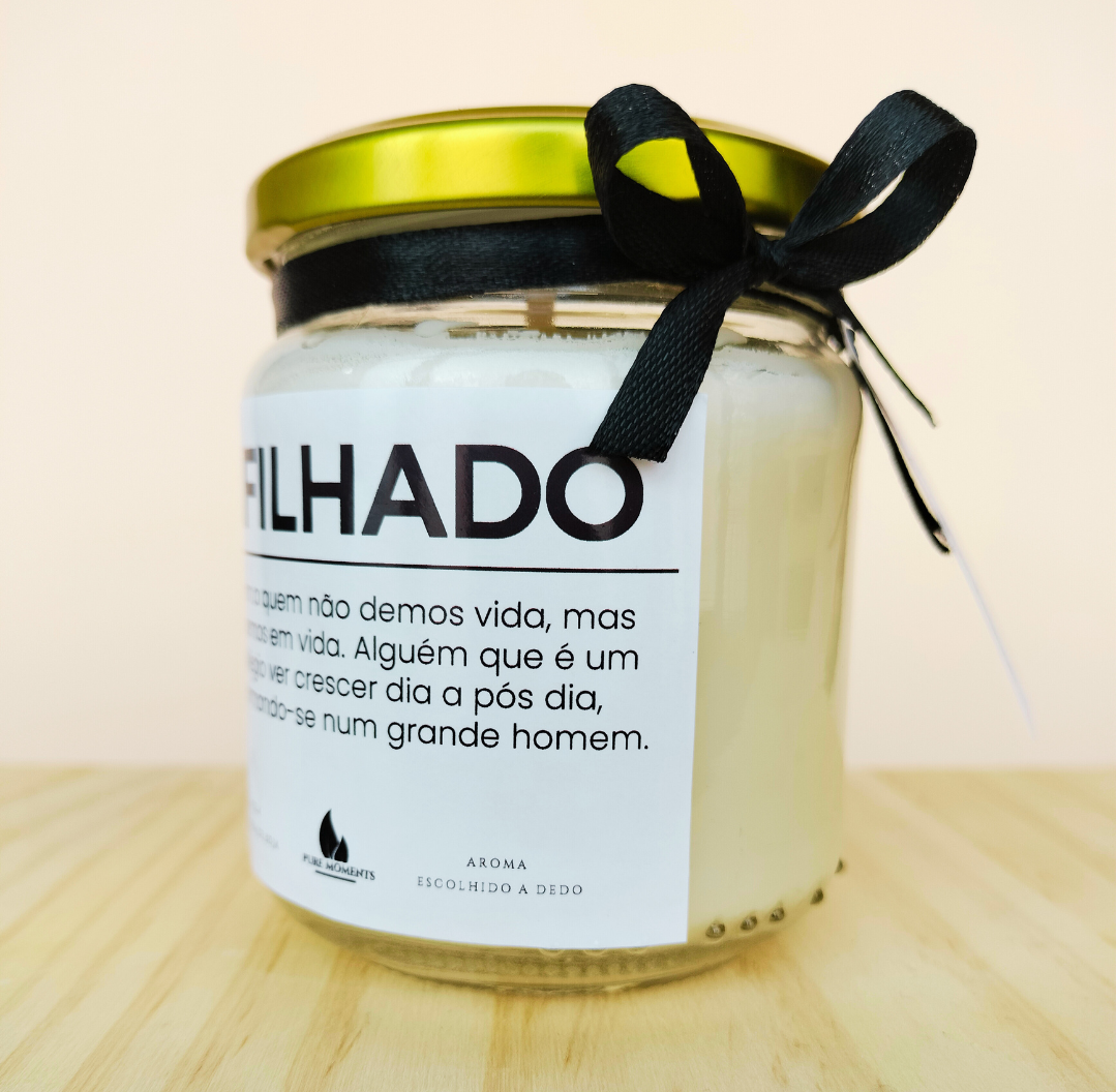 Vela Aromática Afilhado/Padrinho