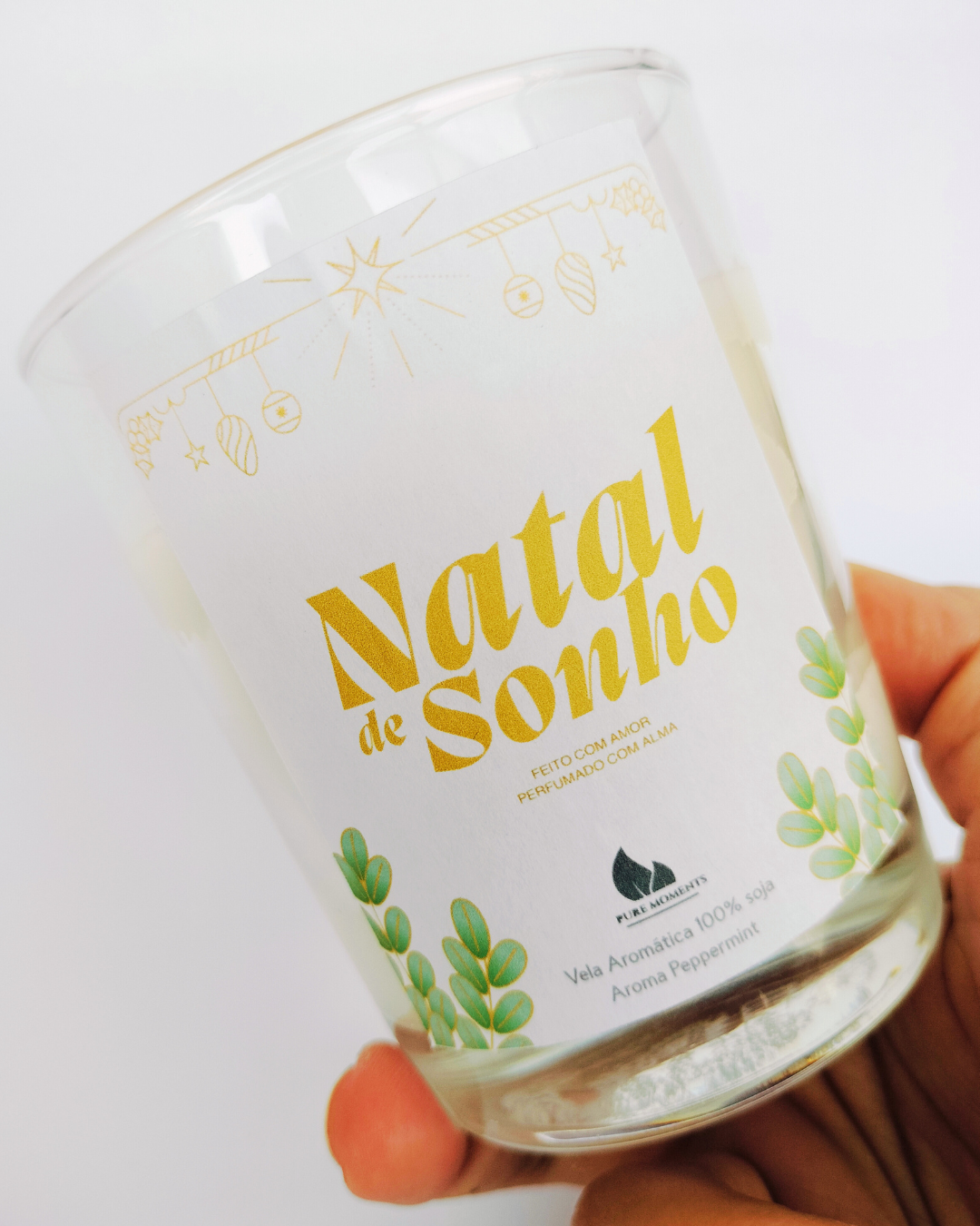 Vela Natal de Sonho | Presente de Natal Criativo