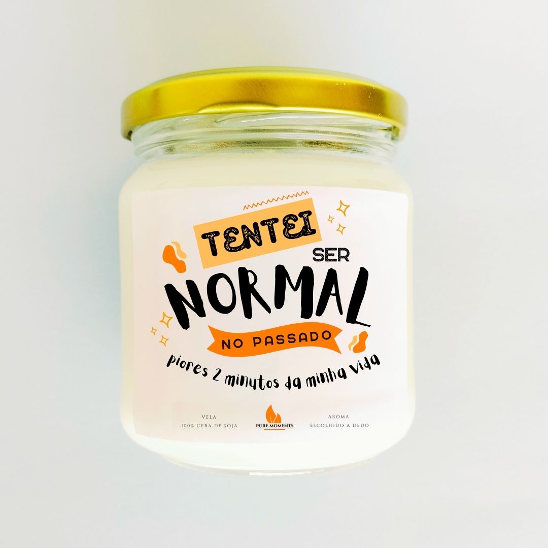 Vela "Tentei ser Normal..."