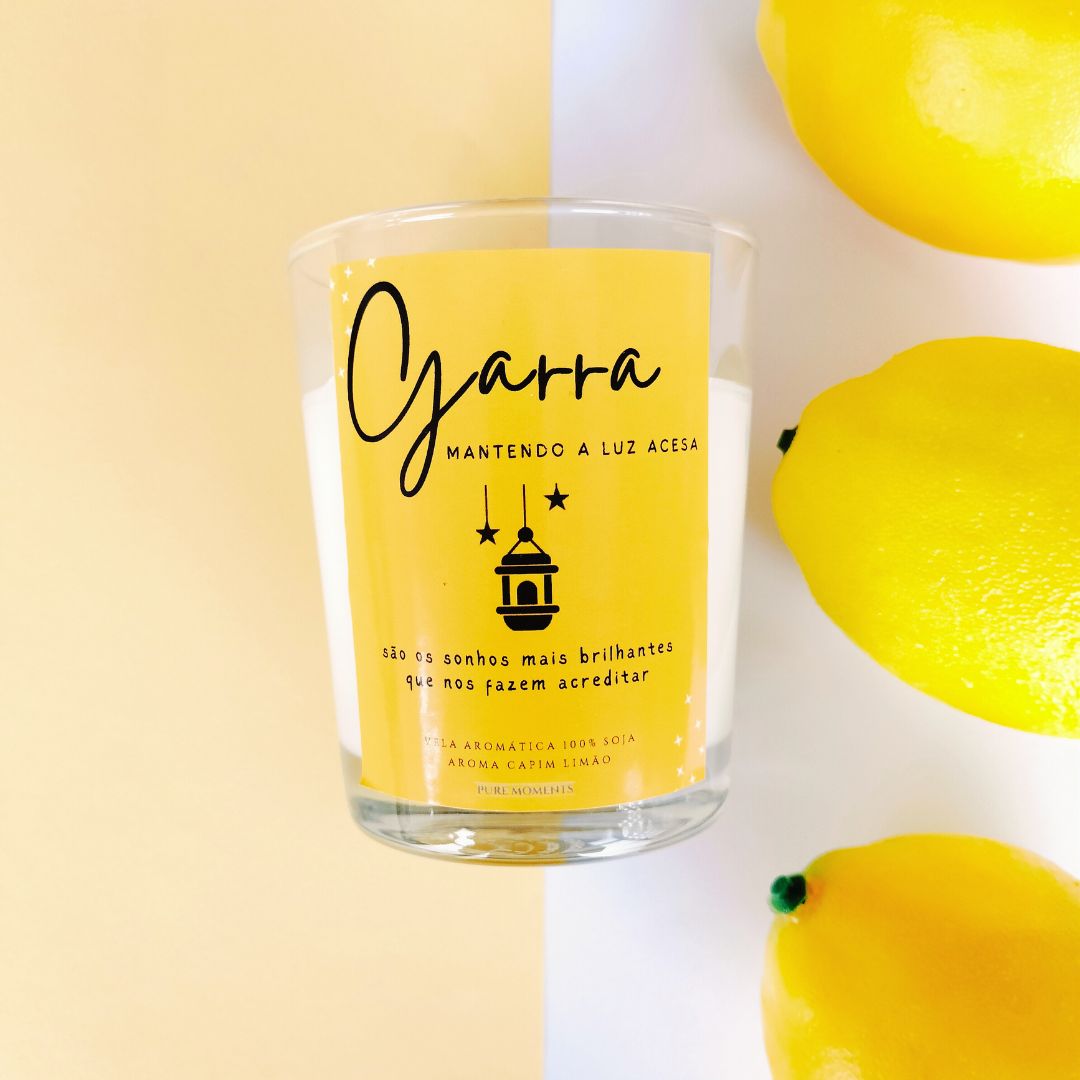Vela Garra | Prenda com Aroma a Força e Atitude