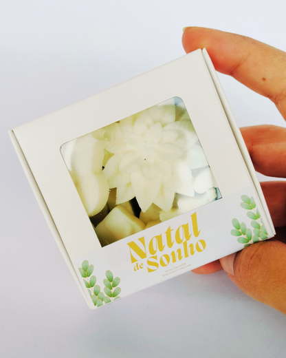 Wax Melts Natal de Sonho – Cera com Aroma a Peppermint