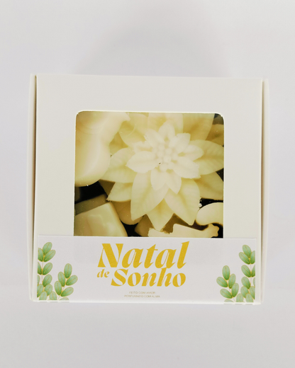 Wax Melts Natal de Sonho – Cera com Aroma a Peppermint