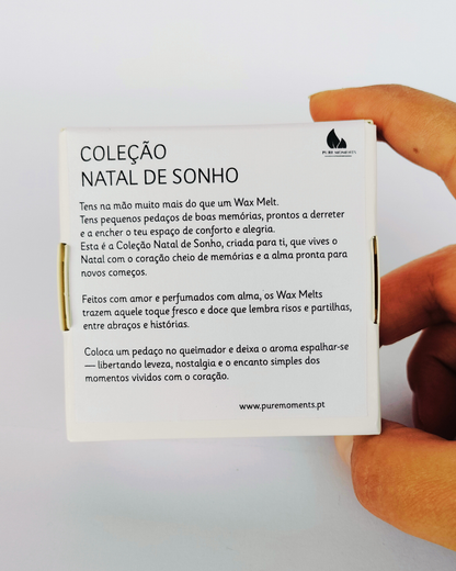 Wax Melts Natal de Sonho – Cera com Aroma a Peppermint