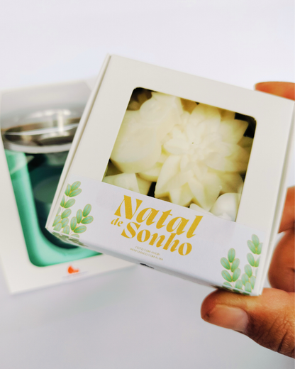 Wax Melts Natal de Sonho – Cera com Aroma a Peppermint