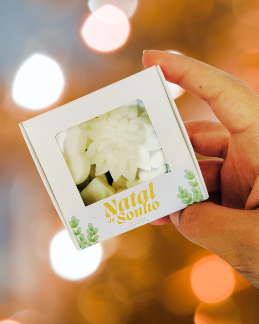 Wax Melts Natal de Sonho – Cera com Aroma a Peppermint