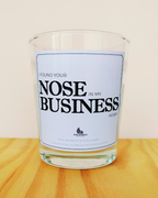 Vela “I found your nose in my business” – Presente divertido para evitar intrometidos