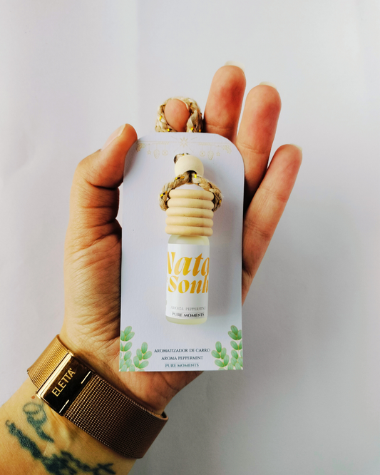 Aromatizador de Carro Natal de Sonho | Prenda com Aroma Natalício