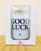 Vela “Good luck” – Presente divertido para colegas top