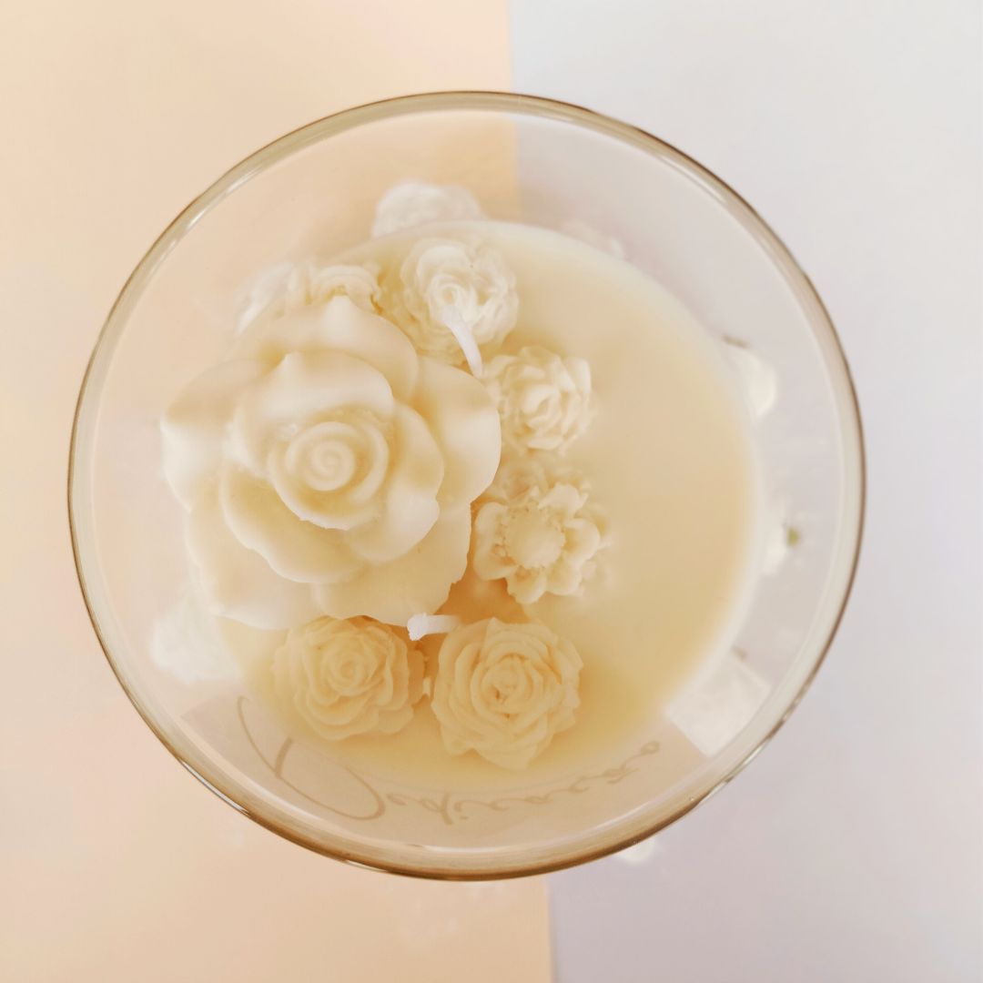 Vela Aromática Dedicação | Presente Inspirador com Aroma Jardim Floral