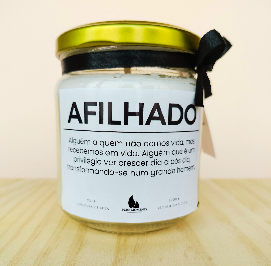 Vela Aromática Afilhado/Padrinho