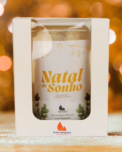 Vela Natal de Sonho | Presente de Natal Criativo