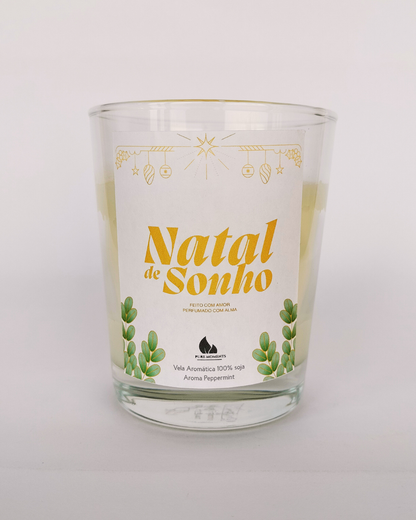 Vela Natal de Sonho | Presente de Natal Criativo