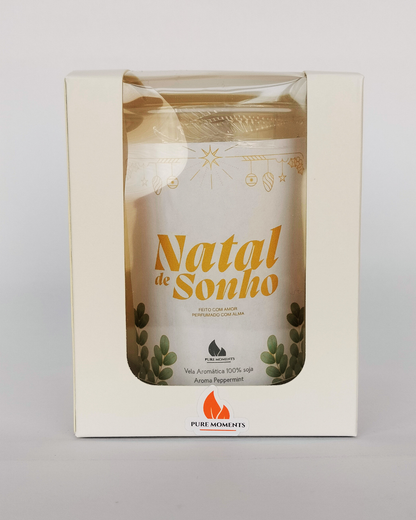 Vela Natal de Sonho | Presente de Natal Criativo