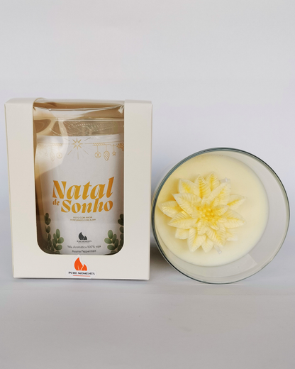 Vela Natal de Sonho | Presente de Natal Criativo