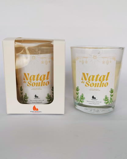 Vela Natal de Sonho | Presente de Natal Criativo