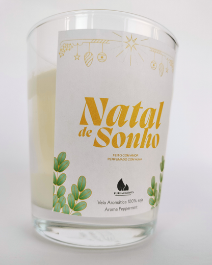 Vela Natal de Sonho | Presente de Natal Criativo