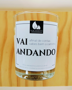 Vela Aromática "Vai andando..." | Presente Irónico