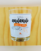 Vela Aromática "Vai andando..." | Presente Irónico