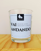 Vela Aromática "Vai andando..." | Presente Irónico
