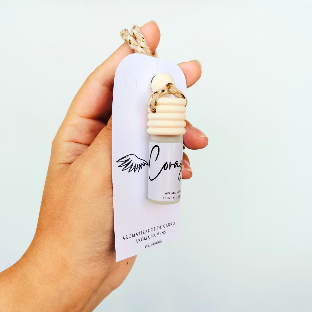 Aromatizador de Carro Coragem | Prenda com Aroma a Bravura