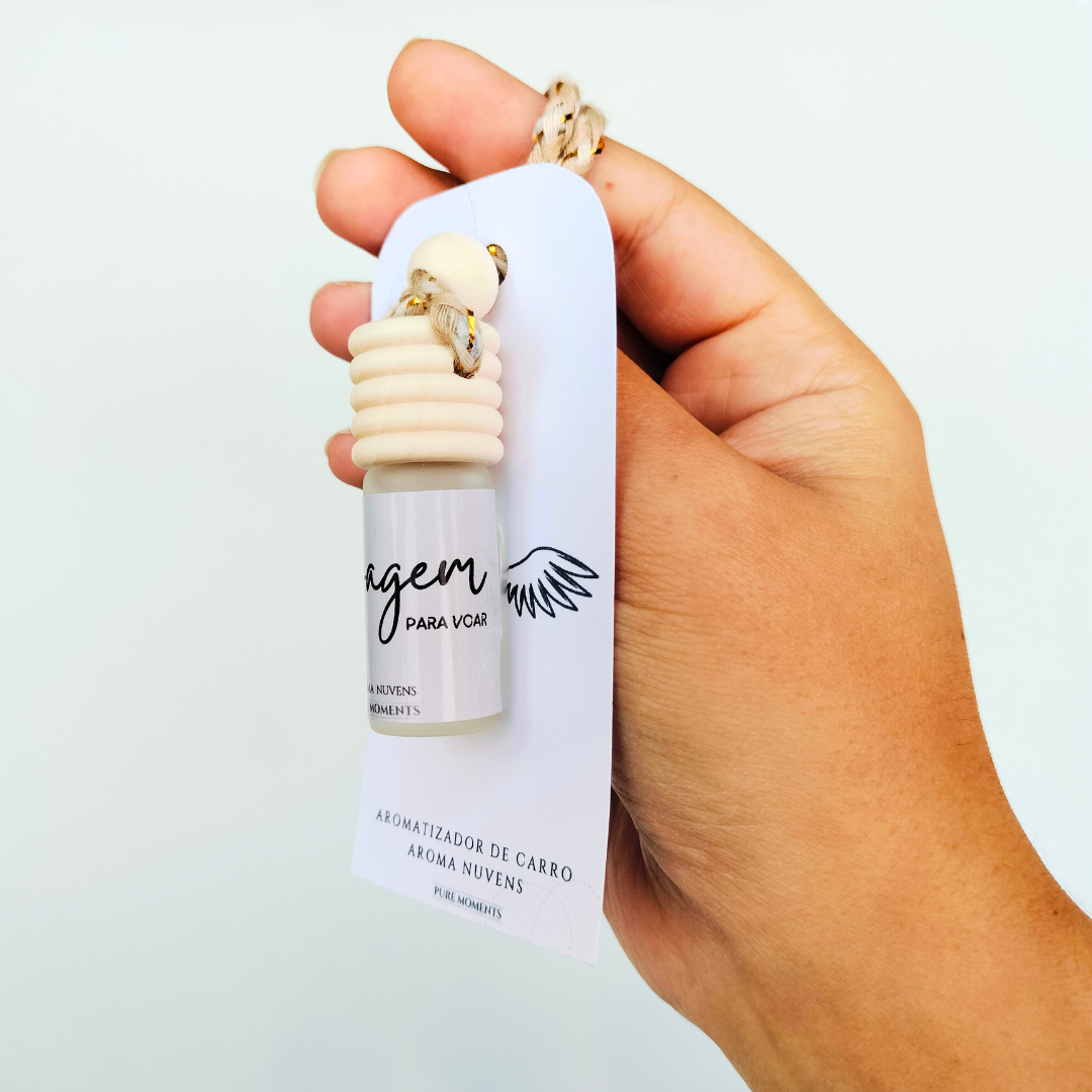 Aromatizador de Carro Coragem | Prenda com Aroma a Bravura