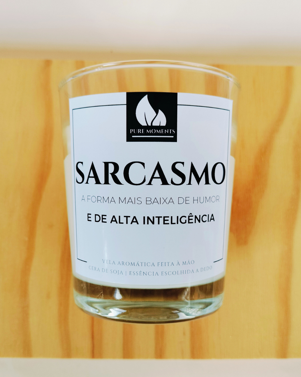 Vela Sarcástica “Sarcasmo” | Presente de Alta Inteligência