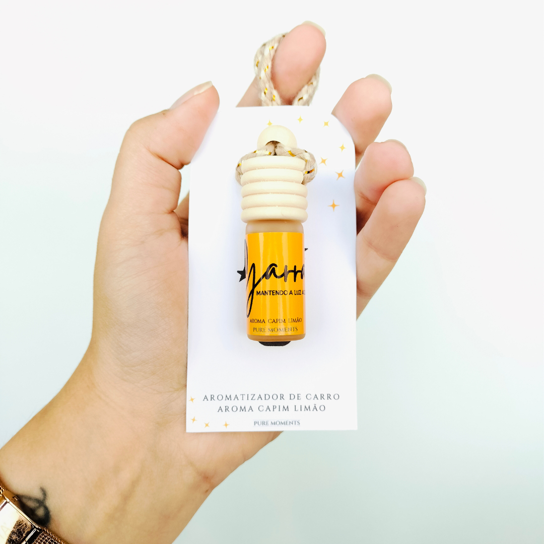 Aromatizador de Carro Garra | Prenda com Aroma a Força e Atitude