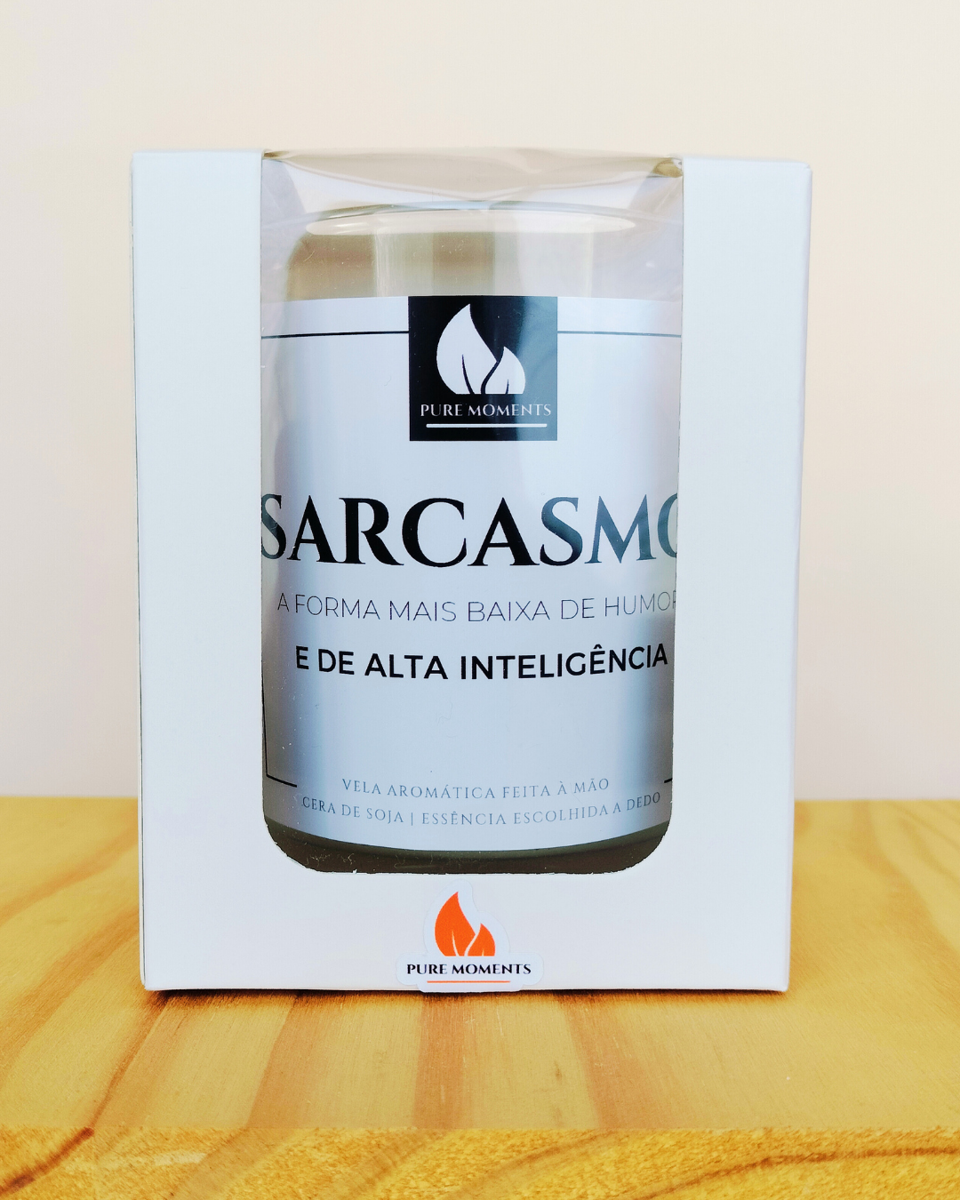 Vela Sarcástica “Sarcasmo” | Presente de Alta Inteligência