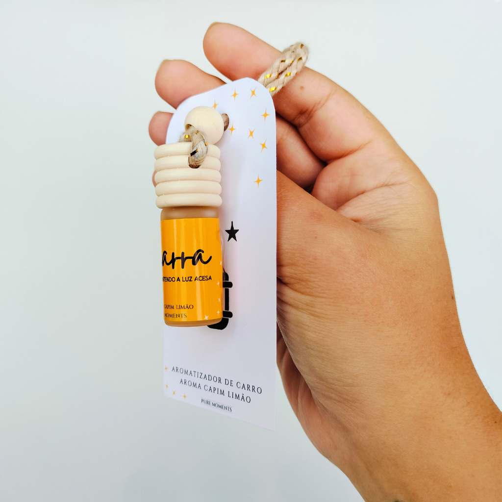 Aromatizador de Carro Garra | Prenda com Aroma a Força e Atitude