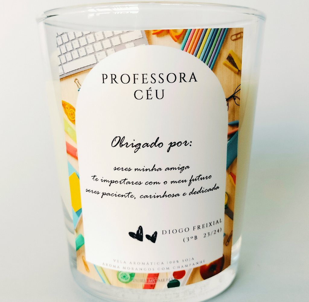 Velas Personalizadas + Aromatizador de Varetas Personalizado