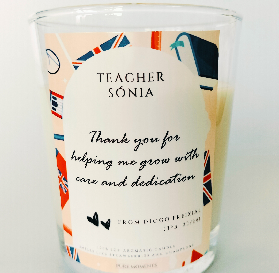 Velas Personalizadas + Aromatizador de Varetas Personalizado