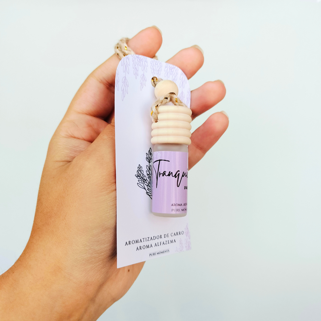 Aromatizador de Carro Tranquilidade | Prenda com Aroma Zen