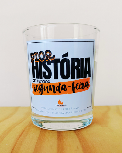 Vela Engraçada "Terror, segunda" | Presente para Sobreviventes da Rotina