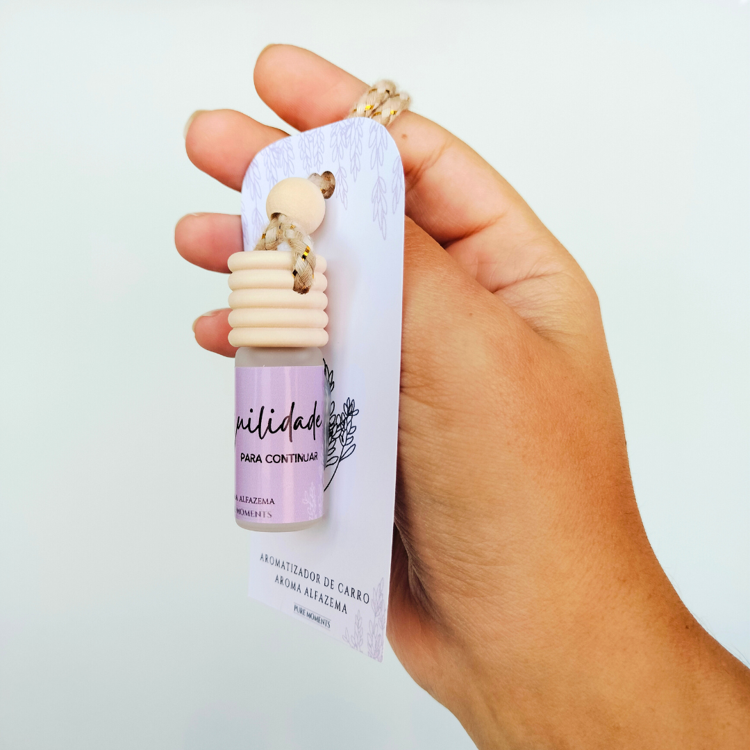 Aromatizador de Carro Tranquilidade | Prenda com Aroma Zen