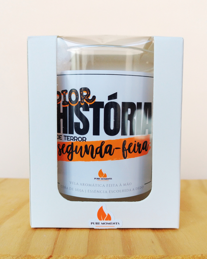 Vela Engraçada "Terror, segunda" | Presente para Sobreviventes da Rotina