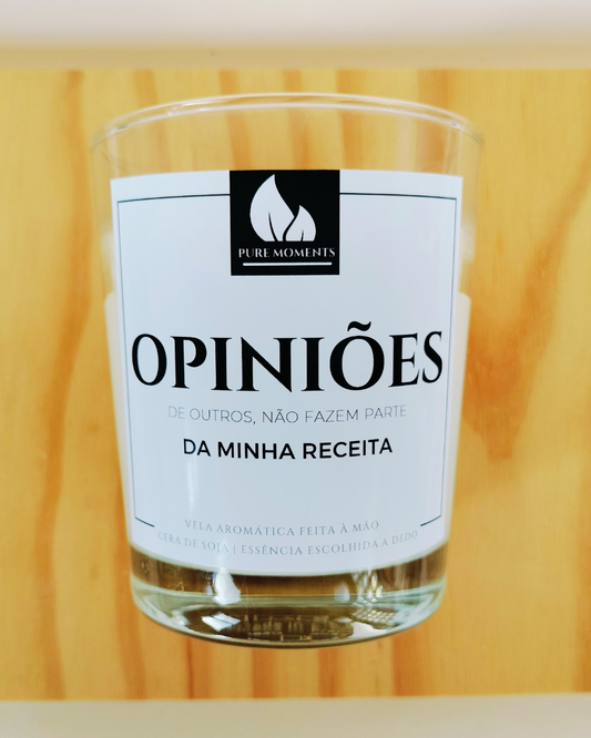 Vela Irónica “Opiniões dos Outros”