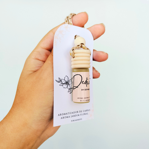 Aromatizador de Carro Dedicação | Prenda com Aroma a Determinação