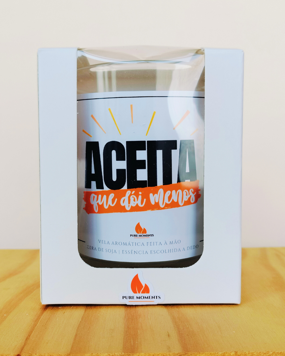 Vela Irónica “Aceita” | Presente Bem-Humorado