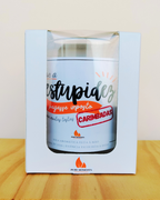 Vela Sarcástica “Estupidez” | Presente Irónico e Divertido