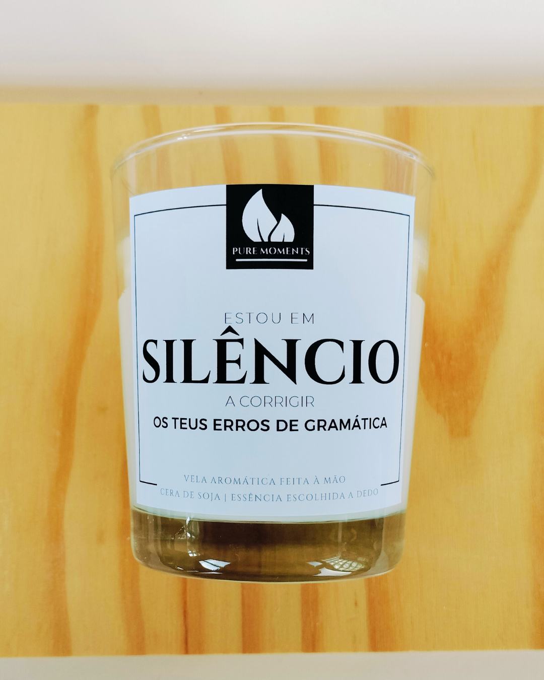 Vela Irónica “A Corrigir Erros de Gramática”