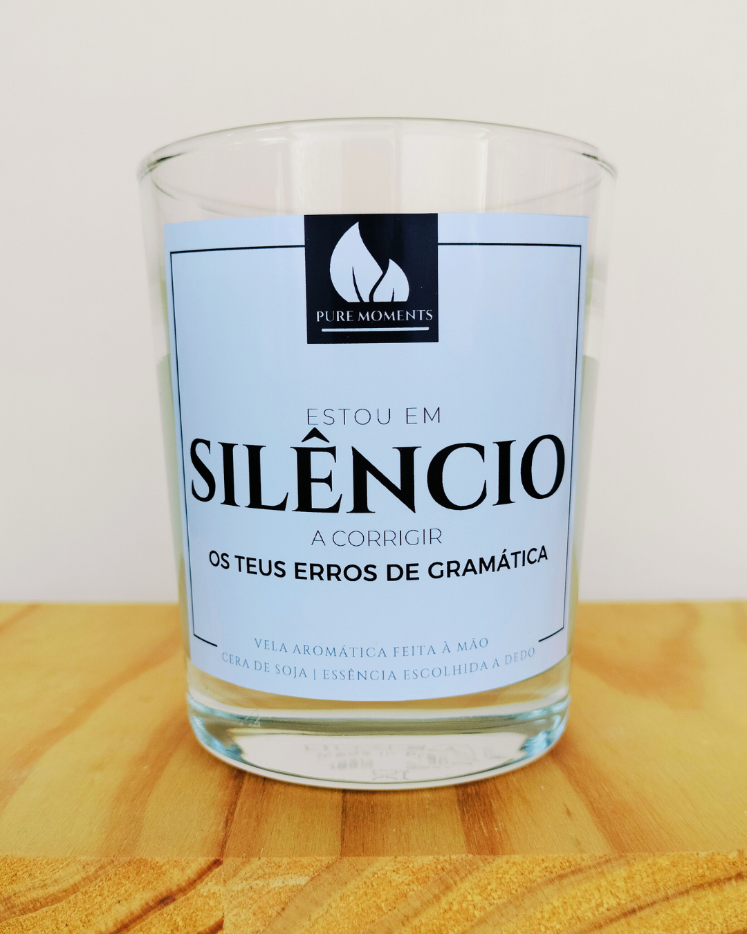 Vela Irónica “A Corrigir Erros de Gramática”