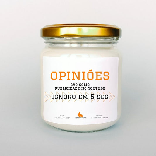 Vela "Opiniões..."