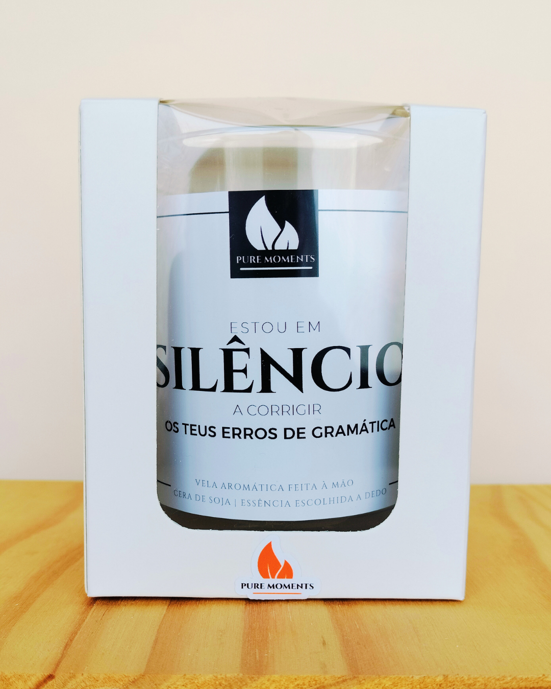 Vela Irónica “A Corrigir Erros de Gramática”