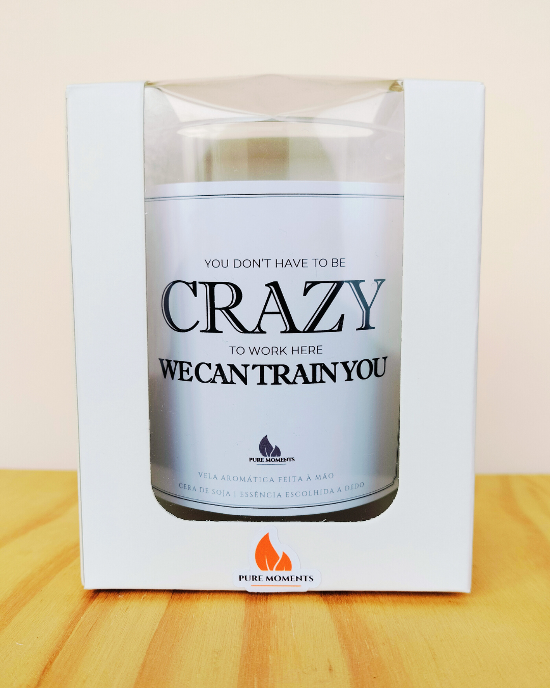 Vela “We can train you” – Presente sarcástico para colegas