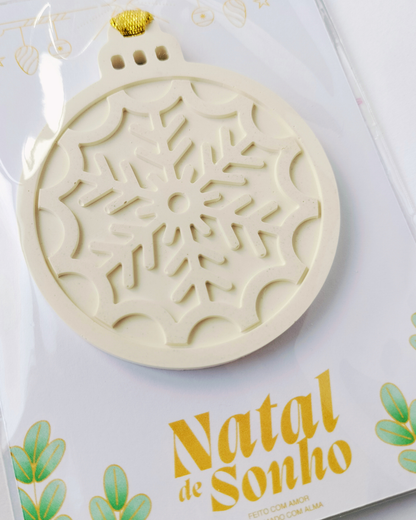 Pingente Aromático Natal de Sonho – Lembrança Mimosa