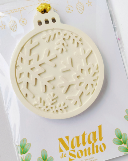 Pingente Aromático Natal de Sonho – Lembrança Mimosa