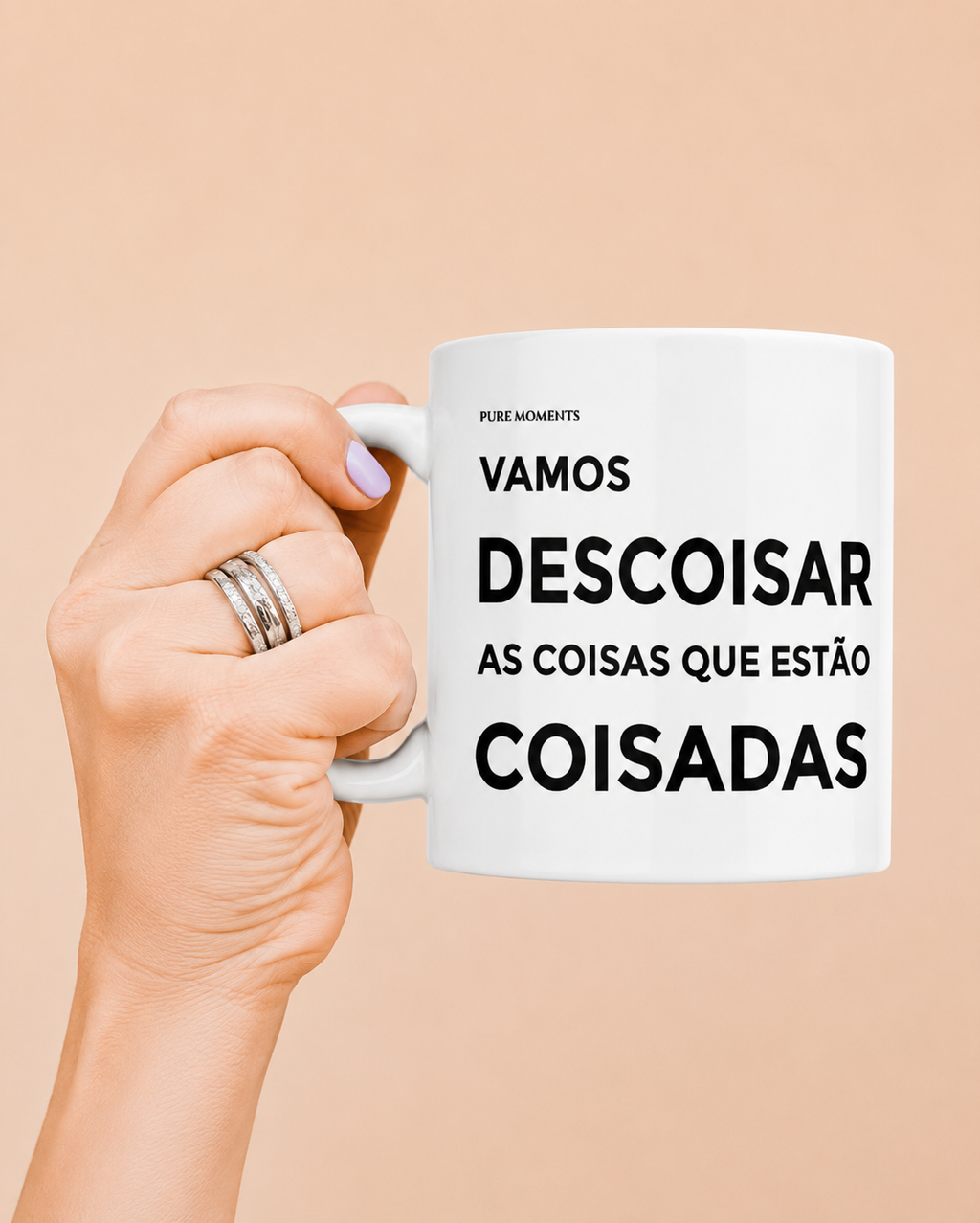 Caneca DESCOISAR AS COISAS