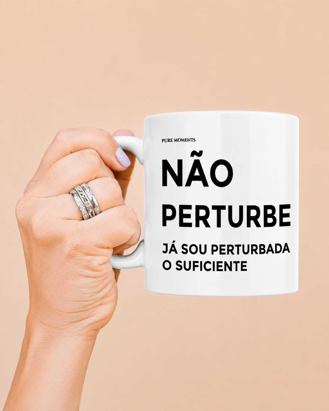 Caneca NÃO PERTURBE