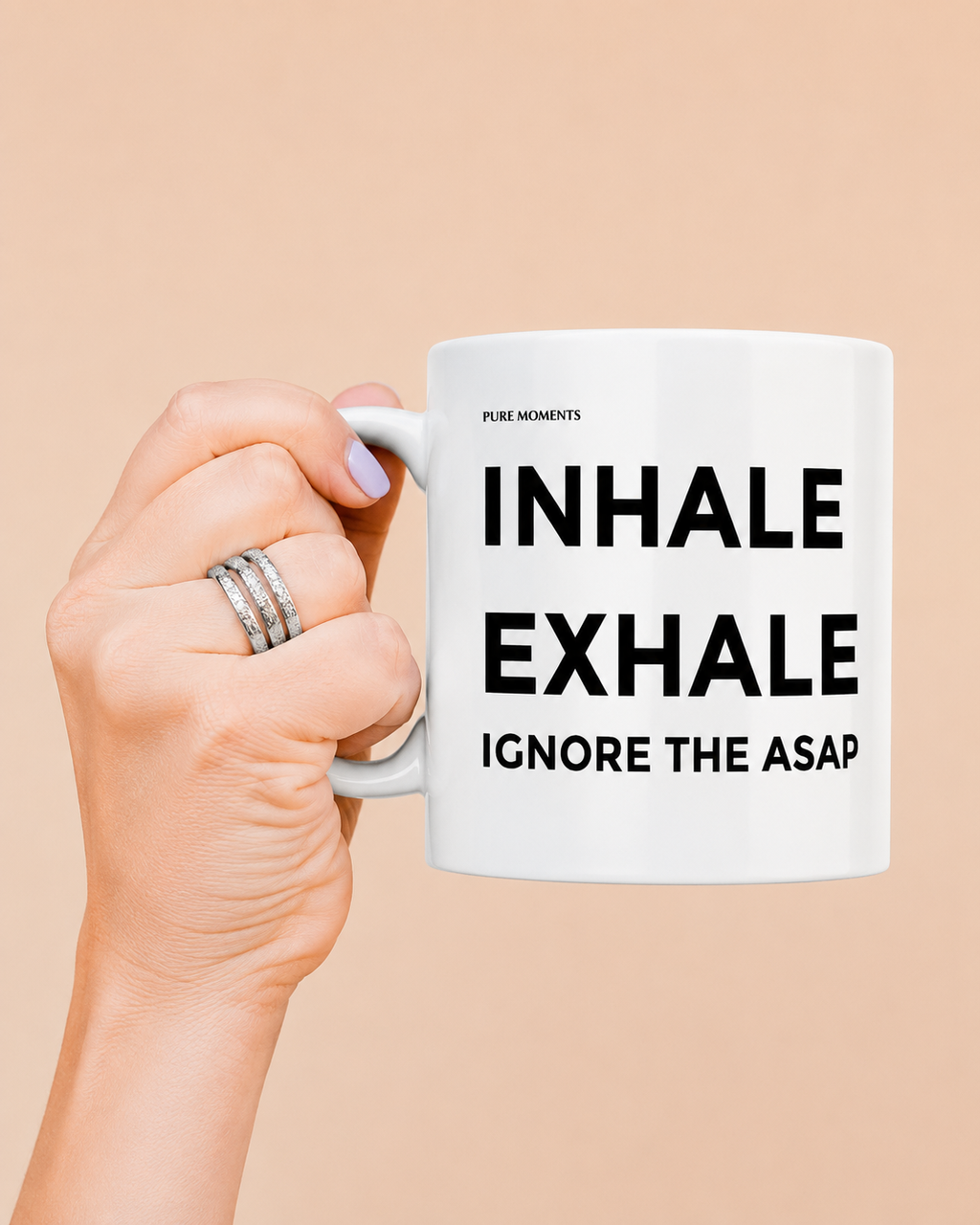 Caneca IGNORE THE "ASAP"