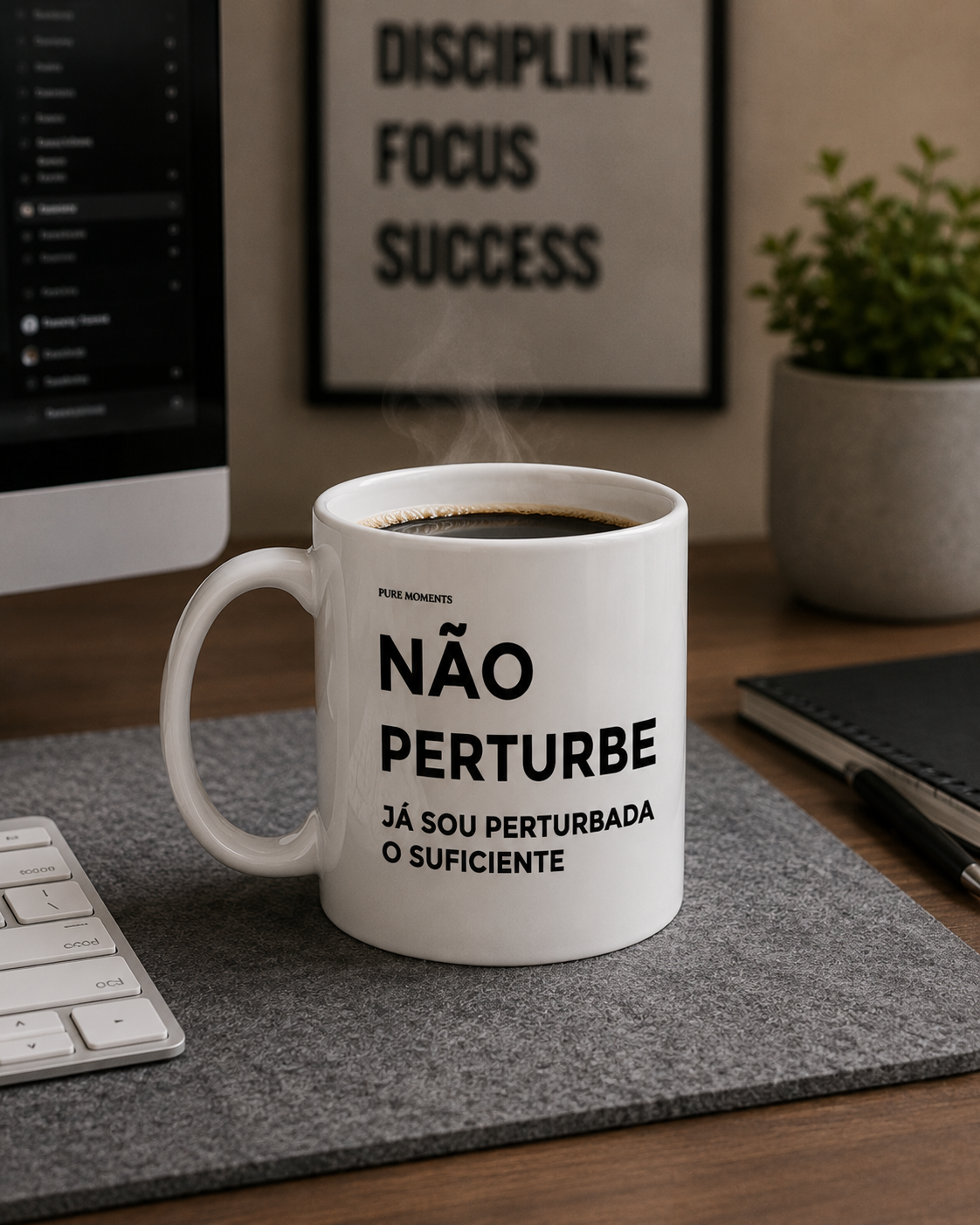 Caneca NÃO PERTURBE
